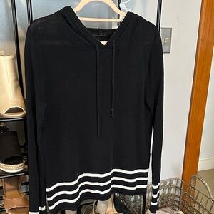 Banana Republic Black Knit Hoodie